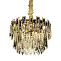 Brilliant Lighting Factory directly sale crystal lighting hotel villa pendant lamp wholesale chandelier light