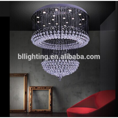 House bedroom crystal ceiling light modern decoration crystal pendant lamp