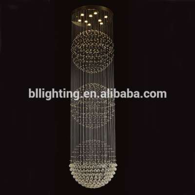 Modern crystal designers chain hanging bubble lighting  pendant lamp