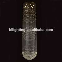 Modern crystal designers chain hanging bubble lighting  pendant lamp