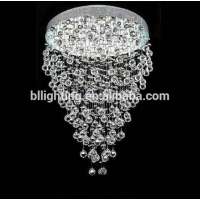 Contemporary hanging k9 crystal lighting product pendant lamp